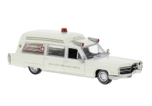 Brekina 19778 - H0 - Cadillac Miller Meteor Palo Alto Ambulance